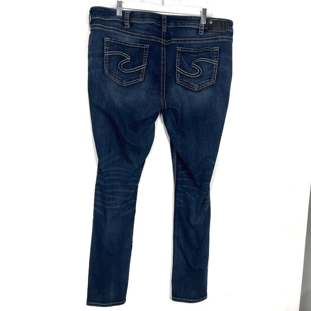 Silver Suki Jeans Dark Blue Skinny Jeans W27